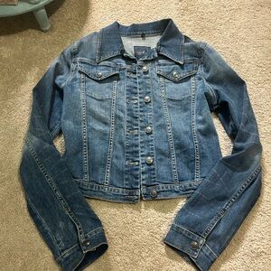 Jessica Simpson Pixie Denim Button-Up Jacket Size M
